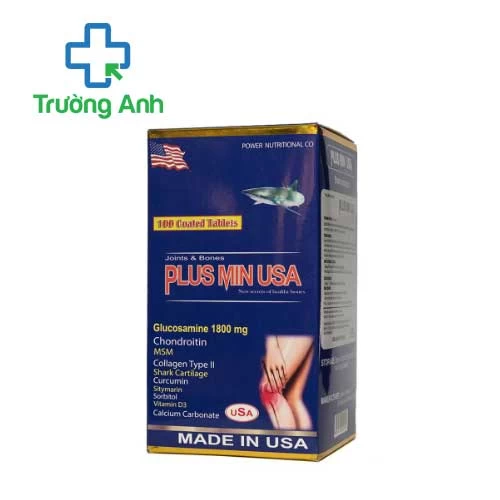 Plus Min USA - Hỗ trợ điều trị đau nhức xương khớp của Mỹ