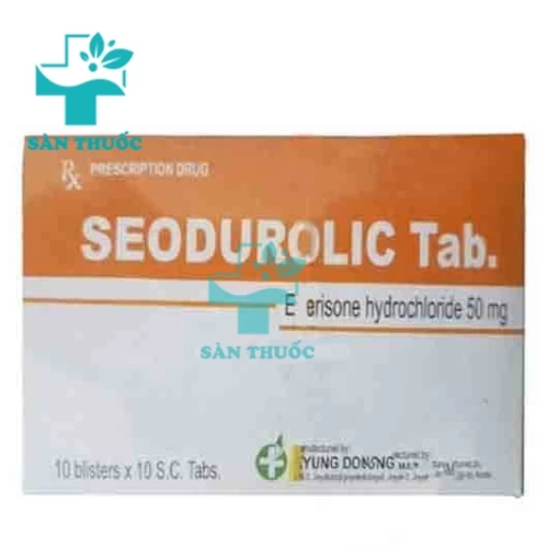 Seodurolic Tab.50mg Kyung Dong - Thuốc điều trị bệnh xơ cứng cơ