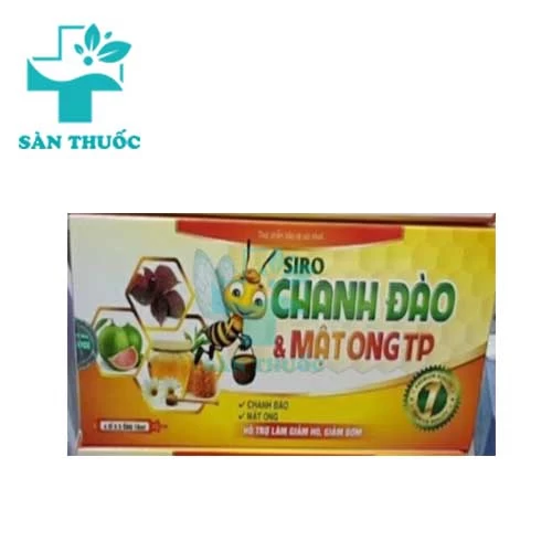 Siro Chanh đào & Mật ong TP - Hỗ trợ giảm ho, bổ phế