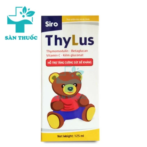 Siro ThyLus Medipharma - Giúp tăng sức đề kháng cơ thể