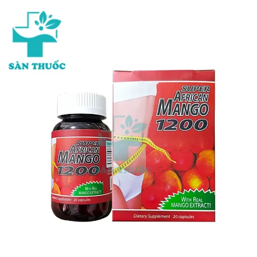 Super African Mango 1200 - Hỗ trợ giảm cân an toàn