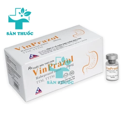 Vinprazol 20mg Vinphaco- Thuốc điều trị viêm loét dạ dày hiệu quả