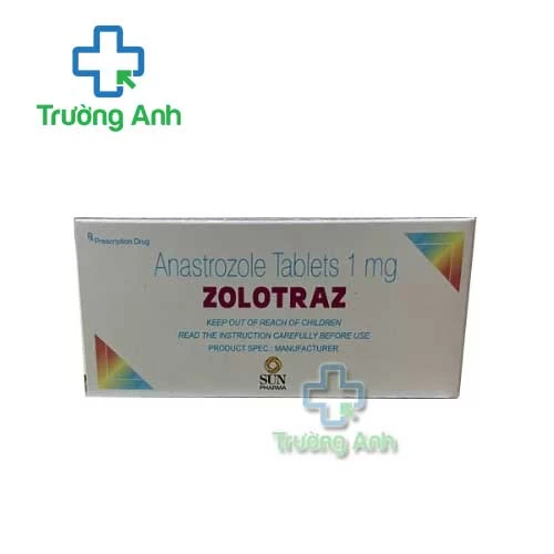 Zolotraz 1mg Sun Pharma - Thuốc điều trị ung thư vú của Ấn Độ
