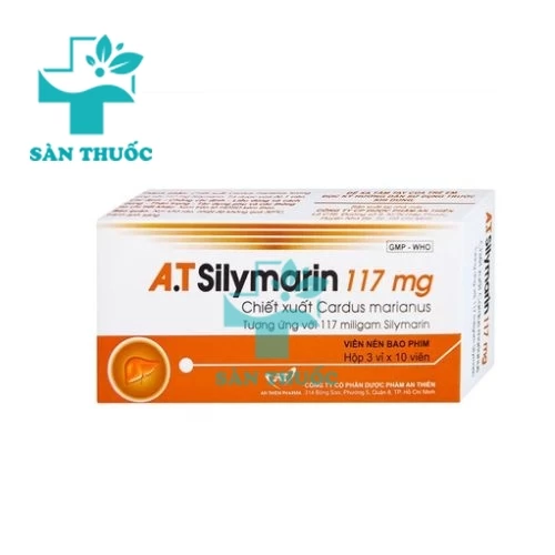 A.T Silymarin 117mg - Thuốc điều trị viêm gan, xơ gan mãn tính