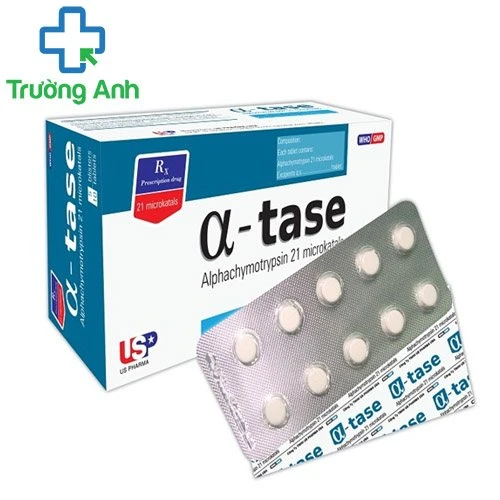 α-Tase USP - Thuốc điều trị phù nề sau chấn thương hiệu quả