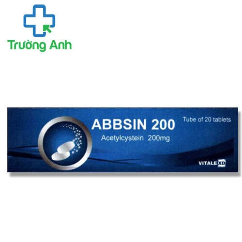 Abbsin 200mg PharmaEstica - Thuốc tiêu nhầy hô hấp của Estonia