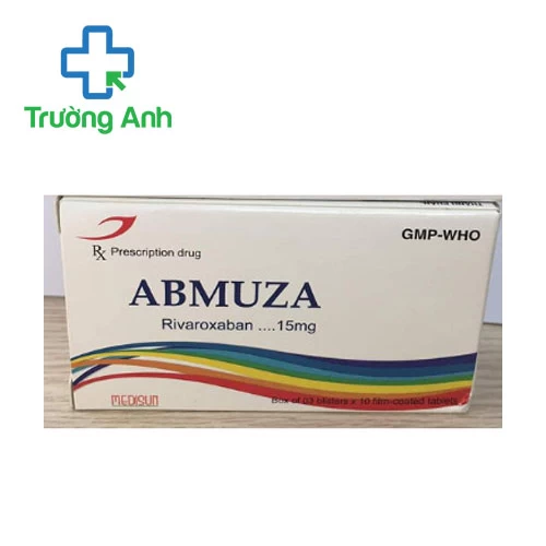 Abmuza 15mg Medisun - Điều trị huyết khối tĩnh mạch sâu và thuyên tắc phổi