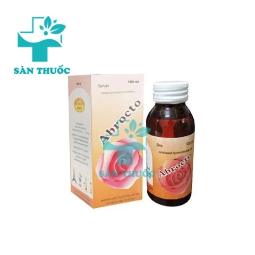 Abrocto Hadiphar (chai 100ml) - Thuốc tiêu nhầy đường hô hấp