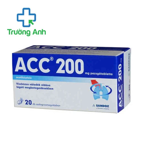 ACC Pluzz 200 - Thuốc tiêu nhầy đường hô hấp của Đức