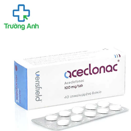 Aceclonac 100mg Rafarm - Thuốc trị viêm đau xương khớp hiệu quả