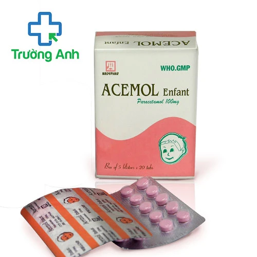 Acemol Enfant - Thuốc giảm đau, hạ sốt hiệu quả của NADYPHAR