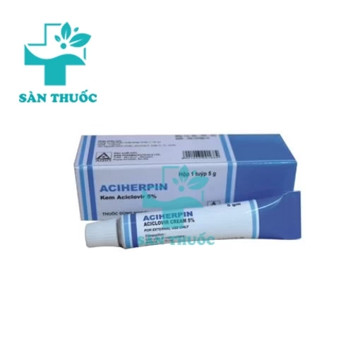 Aciherpin - Thuốc điều trị nhiễm Herpes simplex da hiệu quả