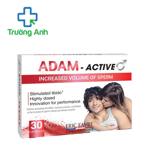 Adam-Active Eric Favre - Hỗ trợ tăng cường sinh lý nam của Pháp