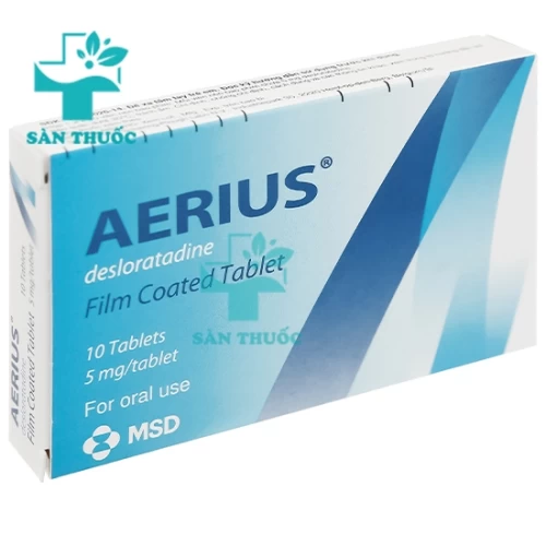 Aerius Tab.5mg - Thuốc điều trị dị ứng hiệu quả