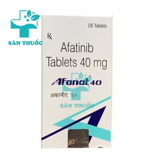 Afanat 40 Natco - Thuốc điều trị ung thư phổi của Ấn Độ