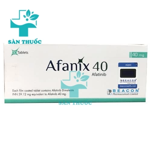 Afanix 40mg - Thuốc điều trị ung thư phổi di căn của Beacon