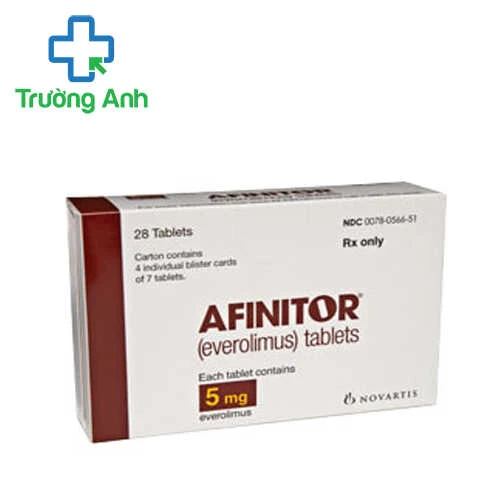 Afinitor 5mg Novartis - Thuốc điều trị ung thư của Thụy Sĩ