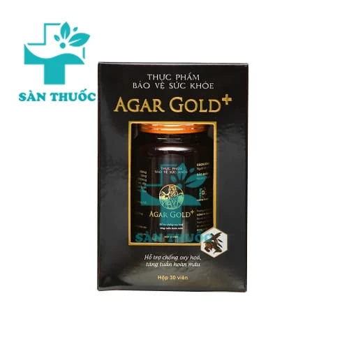 Agar Gold+ - Thực phẩm tăng tuần hoàn máu, ngừa lão hoá