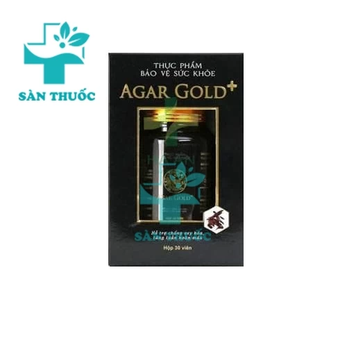 Agar Gold+ - Thực phẩm tăng tuần hoàn máu, ngừa lão hoá