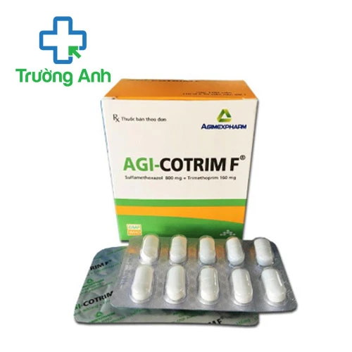 Agi-cotrim F (vỉ) - Thuốc điều trị nhiễm khuẩn của Agimexpharm