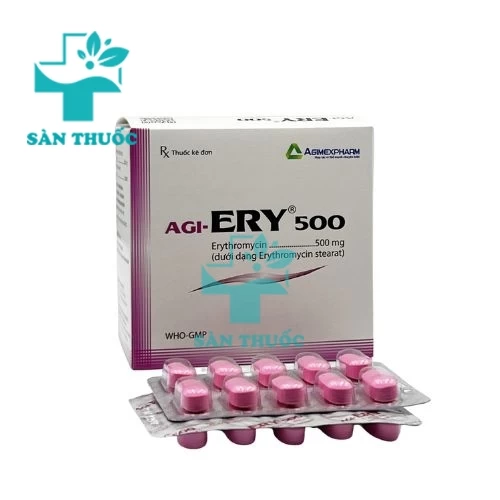 Agi-Ery 500-Thuốc điều trị bệnh nhiễm khuẩn của Agimexpharm