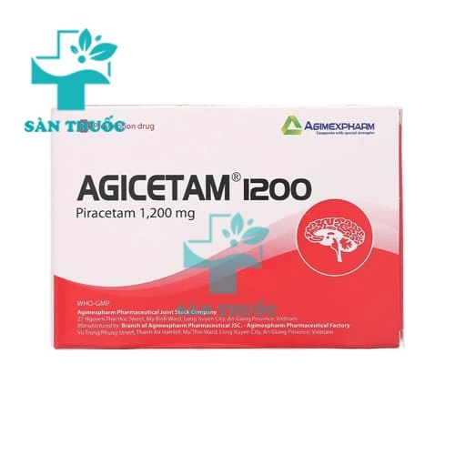 Agicetam 1200 - Thuốc điều trị suy giảm trí nhớ của Agimexpharm