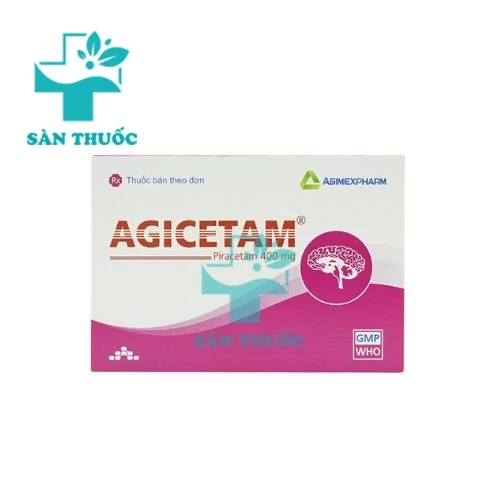 AGICETAM 400 - Thuốc điều trị tổn thương não của Agimexpharm