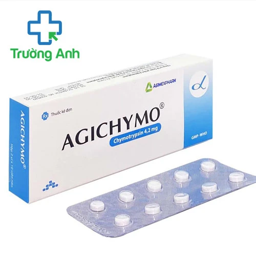 Agichymo 4,2mg - Thuốc chống phù nề hiệu quả của Agimexpharm