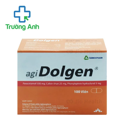 Agidolgen - Thuốc điều trị cảm cúm hiệu quả của Agimexpharm