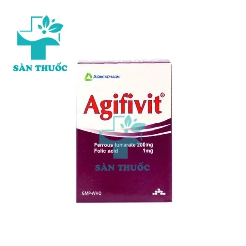 Agifivit - Thuốc điều trị bệnh thiếu máu của Agimexpharm