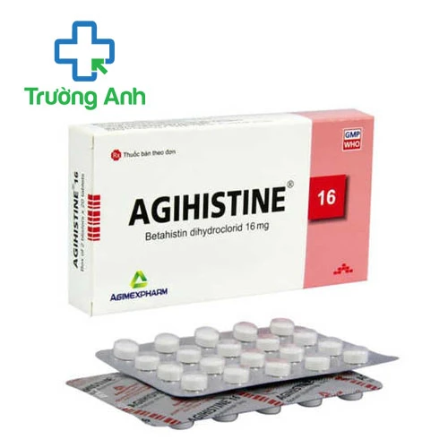 Agihistine 16 - Thuốc điều trị chóng mặt, đau đầu hiệu quả