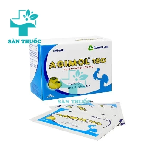 Agimol 150 - Thuốc điều trị hạ sốt, giảm đau của Agimexpharm