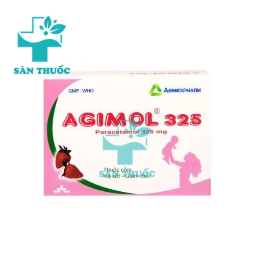 Agimol 325 - Thuốc giảm đau, hạ sốt hiệu quả của Agimexpharm