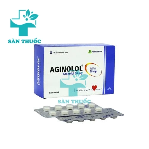 Aginolol 50 - Thuốc điều trị tăng huyết áp của Agimexpharm