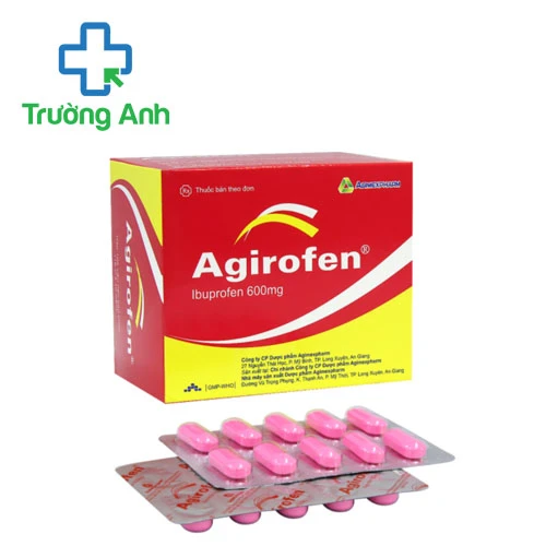 Agirofen 600mg - Thuốc giảm đau hiệu quả của Agimexpharm