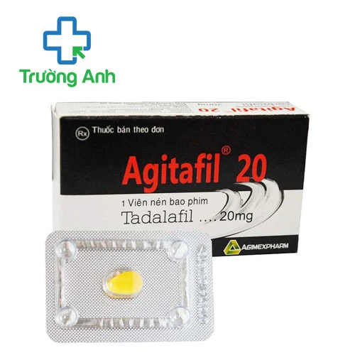 Agitafil 20 - Thuốc điều trị rối loạn cương dương hiệu quả