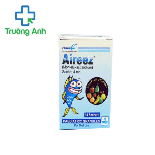 Aireez 4mg - Thuốc ngăn ngừa co thắt phế quản hiệu quả