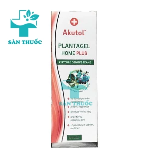 Akutol Plantagel Home Plus - Gel bôi da điều trị sẹo của Séc