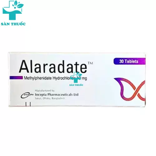 Alaradate - Methylphenidate 10mg Incepta