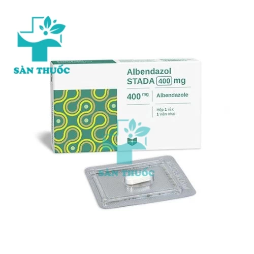 Albendazole Stella 400mg - Thuốc điều trị giun sán ở đường ruột