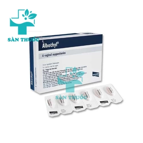 Albothyl 90mg - Thuốc điều trị nhiễm khuẩn âm đạo hiệu quả