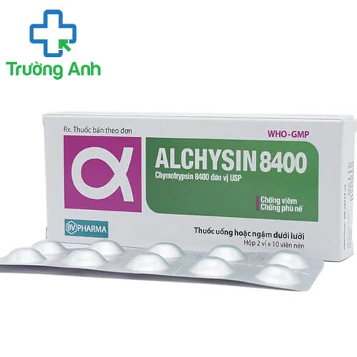Alchysin 8400 - Thuốc chống viêm, giảm phù nề của BV PHARMA