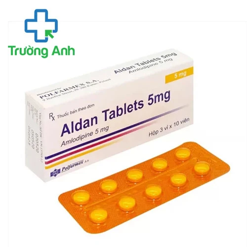 Aldan Tablets 5mg Polfarmex - Thuốc trị tăng huyết áp của Poland