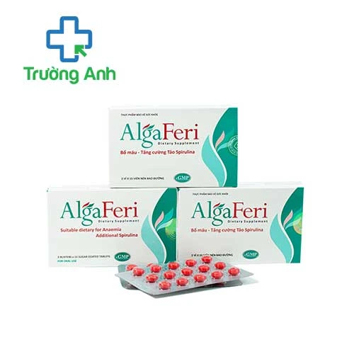 AlgaFeri Mediplantex - Hỗ trợ điều trị thiếu máu do thiếu sắt