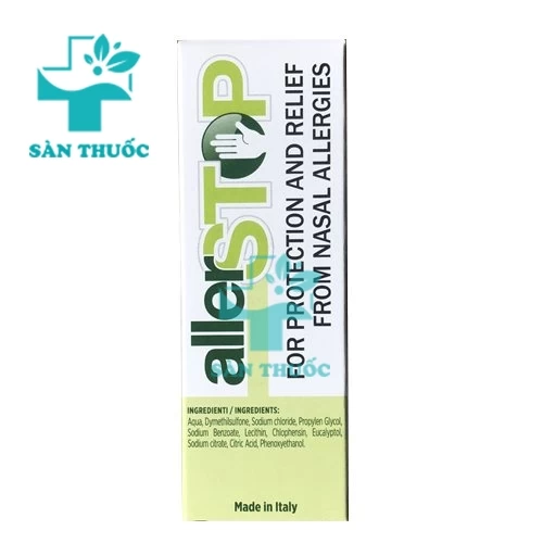 Allerstop - Xịt mũi điều trị viêm xoang, viêm mũi dị ứng của Ý