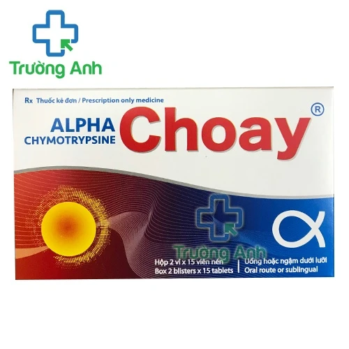 Alpha Choay - Thuốc chống viêm, chống phù nề hiệu quả