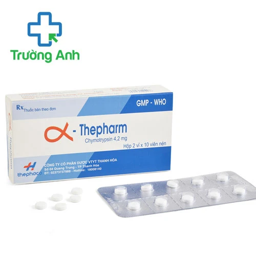 Alpha thepharm 4,2mg - Thuốc chống phù nề hiệu quả 