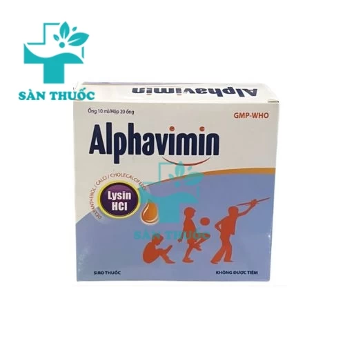 Alphavimin Siro - Thuốc điều trị nhiễm trùng hiệu quả