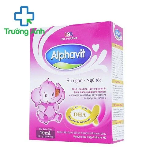 Alphavit - Giúp bổ sung các dưỡng chất cần thiết cho trẻ