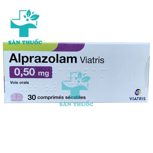 Alprazolam Viatris 0,5mg (Alprazolam) - Thuốc trị trầm cảm của Mỹ